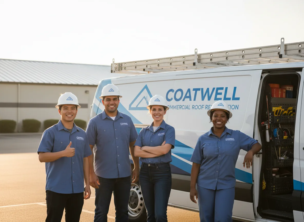 Commercial roof coating company in Myra, WV